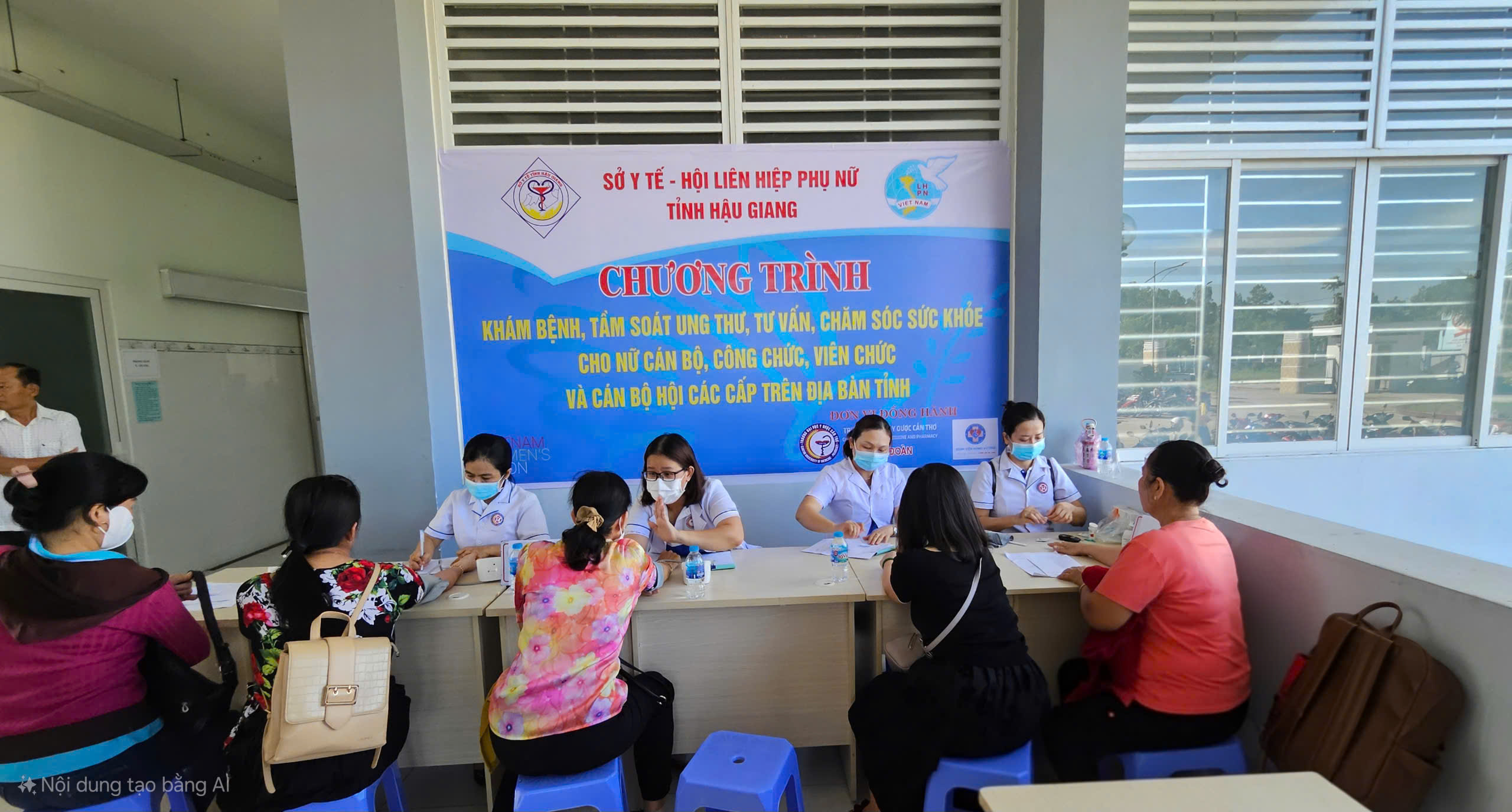 NTD Healthcare đồng hành cùng chương trình khám, tầm soát ung thư CTC cho hơn 100 phụ nữ tại TP. Vị Thanh, tỉnh Hậu Giang